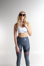 GREY STONE MESH LEGGING