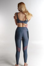 GREY STONE MESH LEGGING