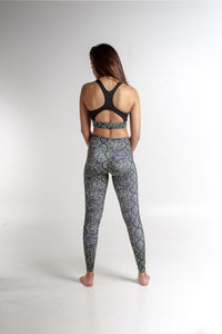 HIGH WAISTED SNAKE SKIN LEGGING