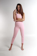 HIGH WAIST PREMIUM PEONY BLUSH LEGGING